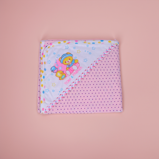Baby Swaddle Sheet - Pastel Pink