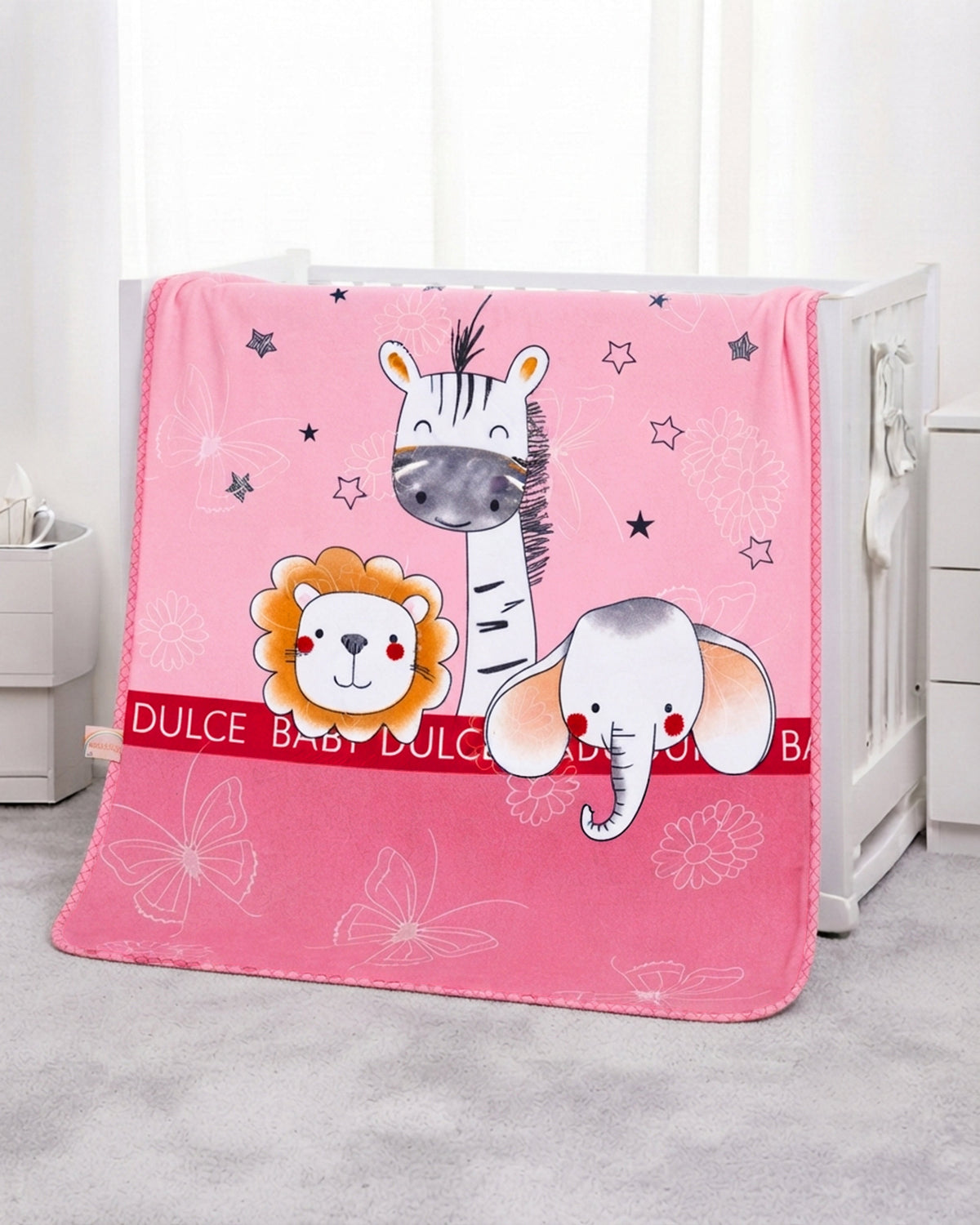 Tiny Tots Kids Blanket - Safari Trio