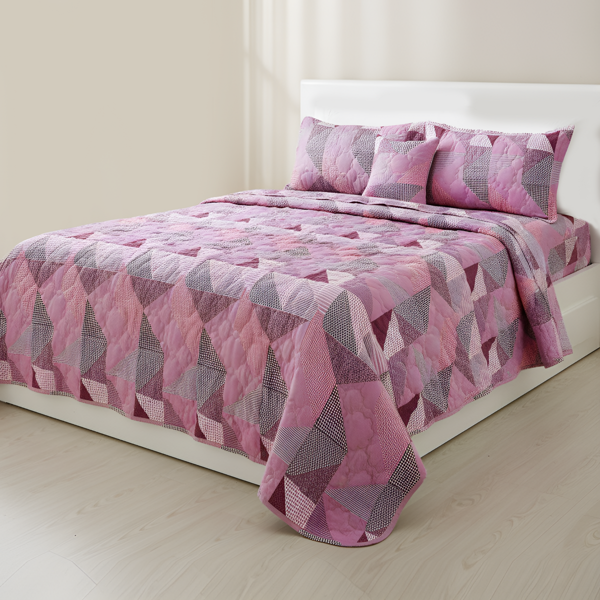 Comfora 5 Pcs Bed in a Bag - Pink Pop