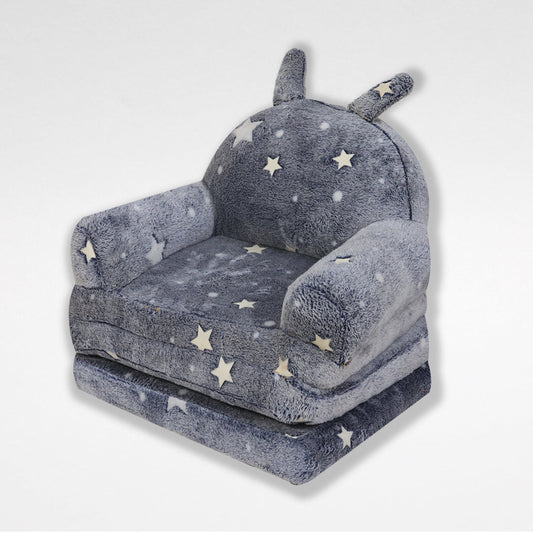 Glow in the Dark Sofa For Baby-Grey