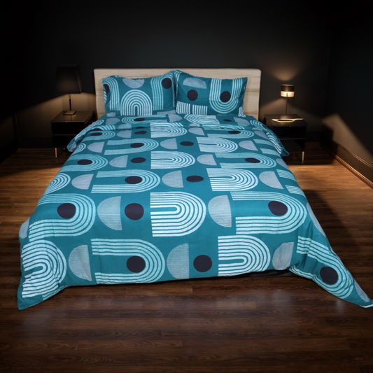 Fantasy Duvet Cover Set Teal