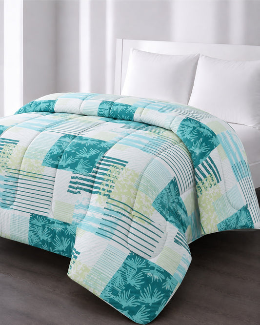 Printed King Bed Comforter - Wave