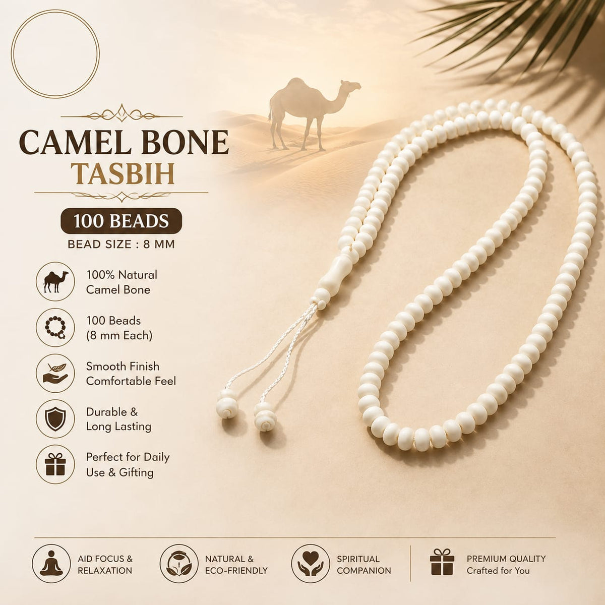 Camel Bone Tasbish