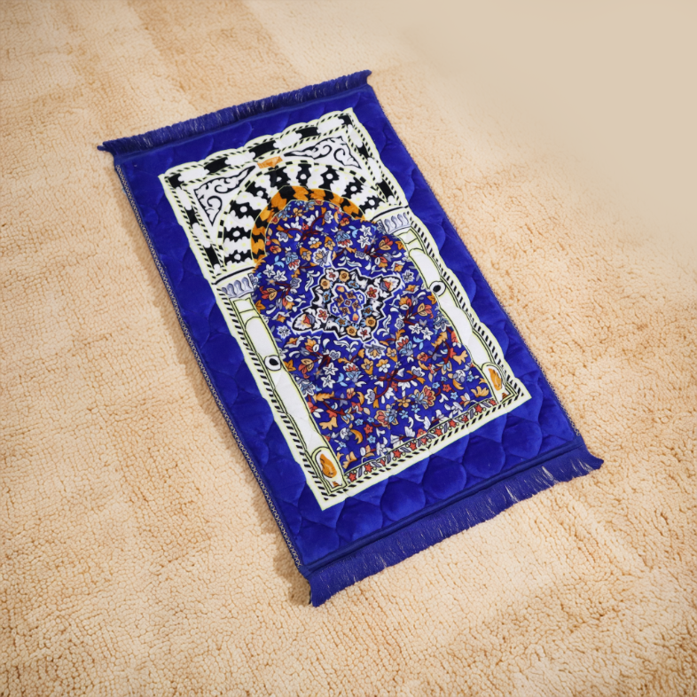 Kiswah Printed Prayer Mat-Nurayn