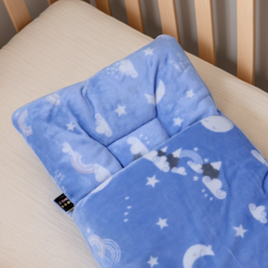 Cuddle Me Mink Baby Carrier Nest-Ice Blue