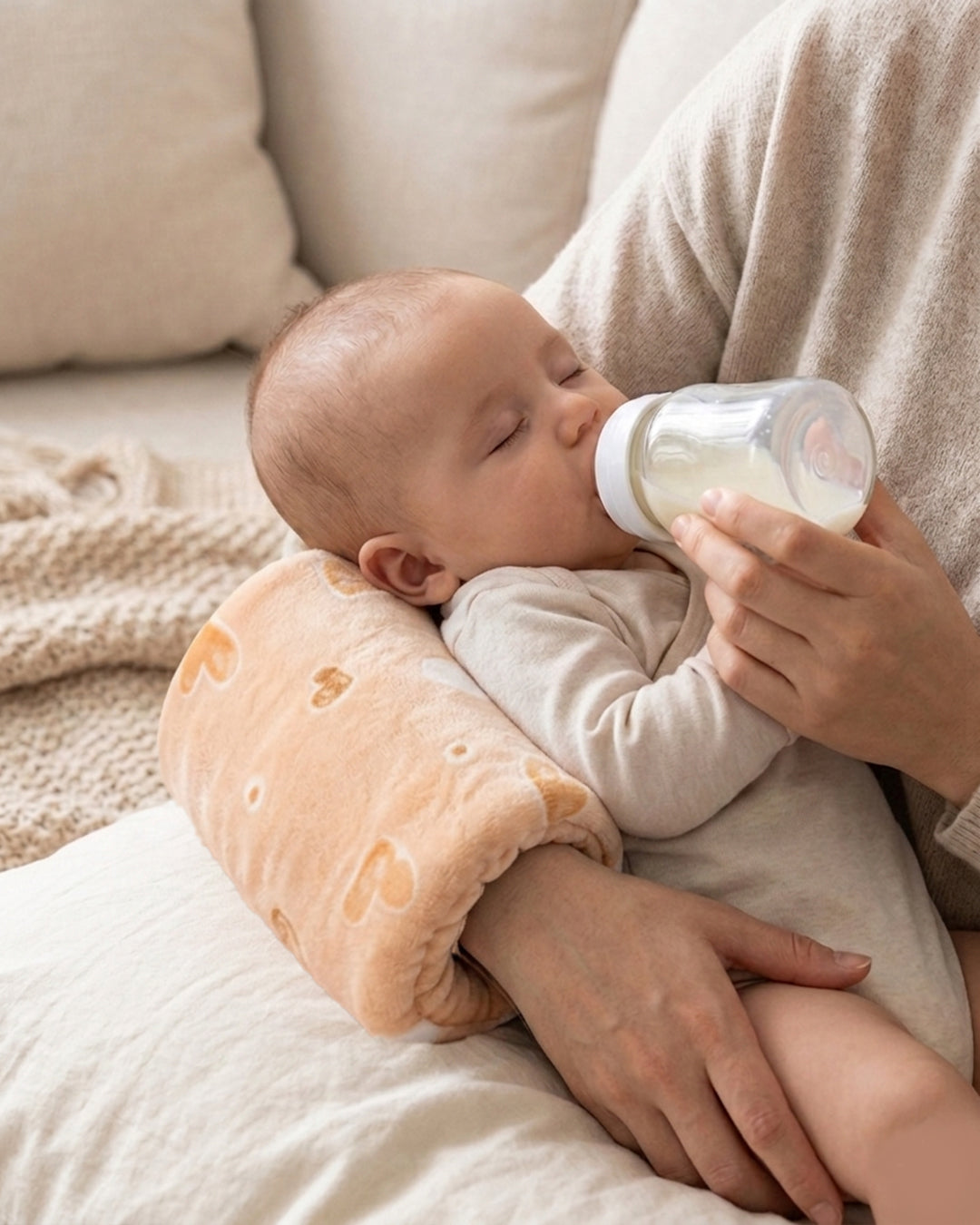 Baby Feeding Pillow-Beige
