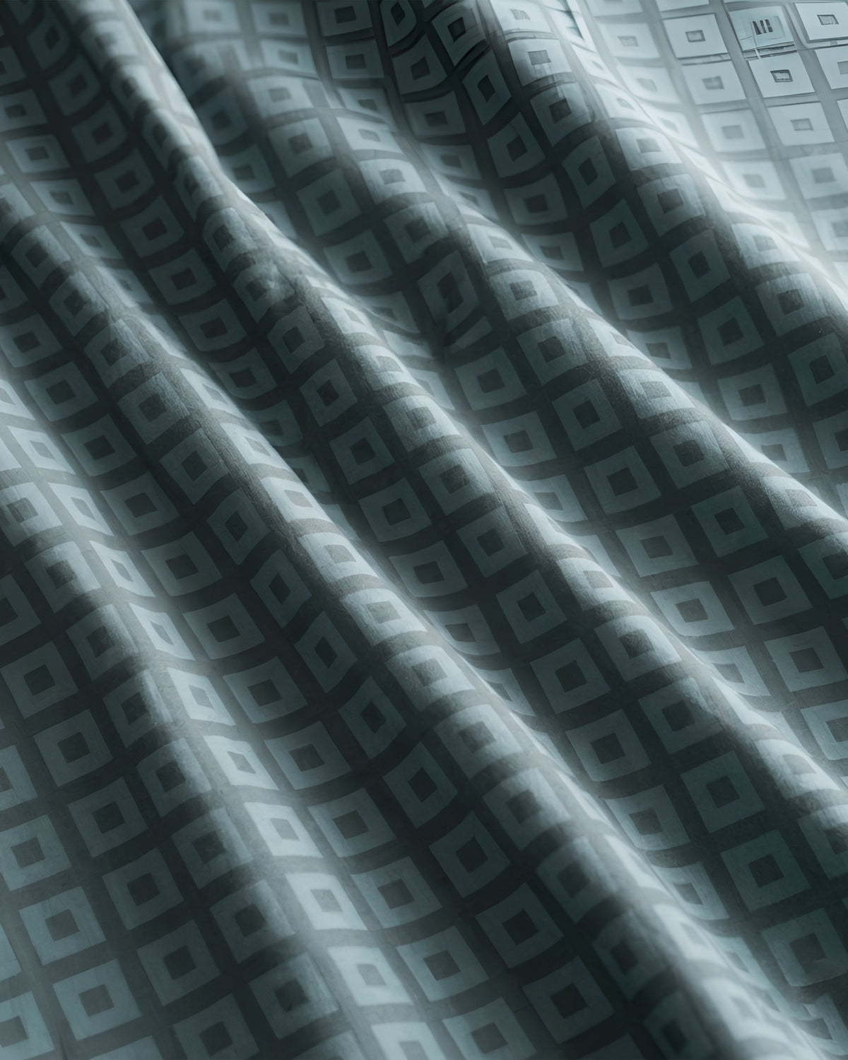 Fantasy Fitted Bed Sheet - Leaf Grid