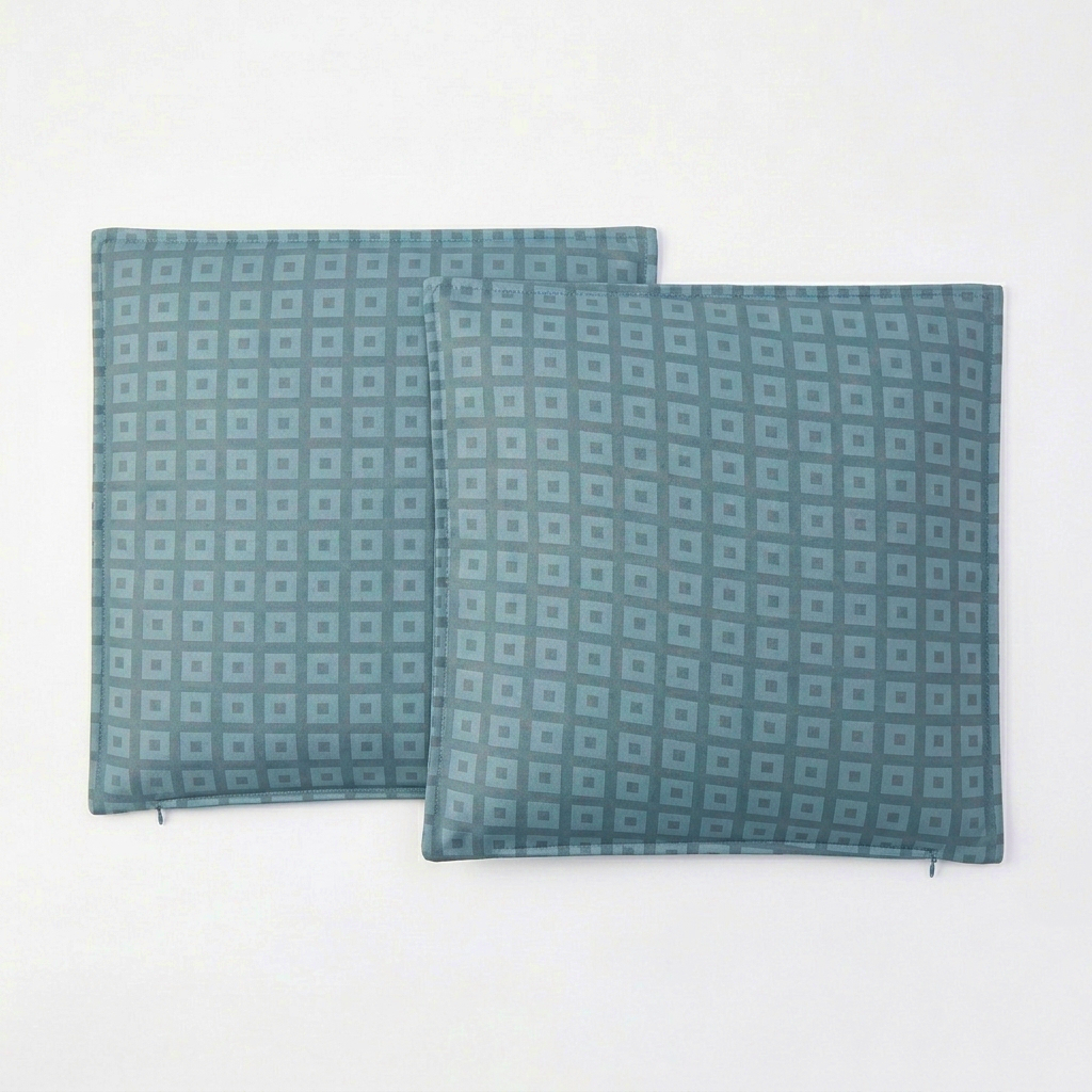 Pack of Printed Cushion Covers-Grid