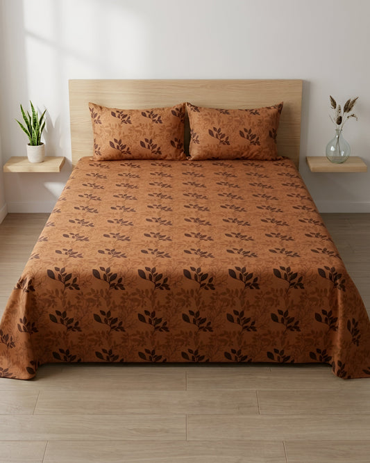 Bed Sheet Fantasy King Bed - Ochre