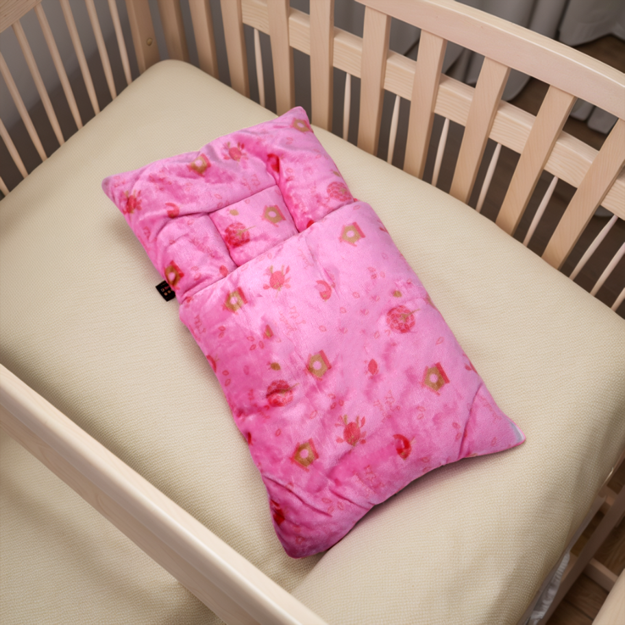 Cuddle Me Mink Baby Carrier Nest-Blossom Pink
