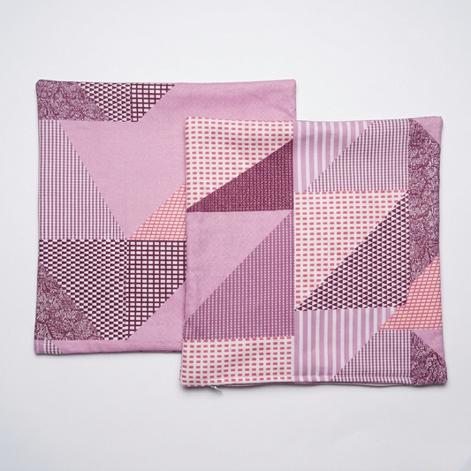 Pack of Printed Cushion Covers-Pink Pop