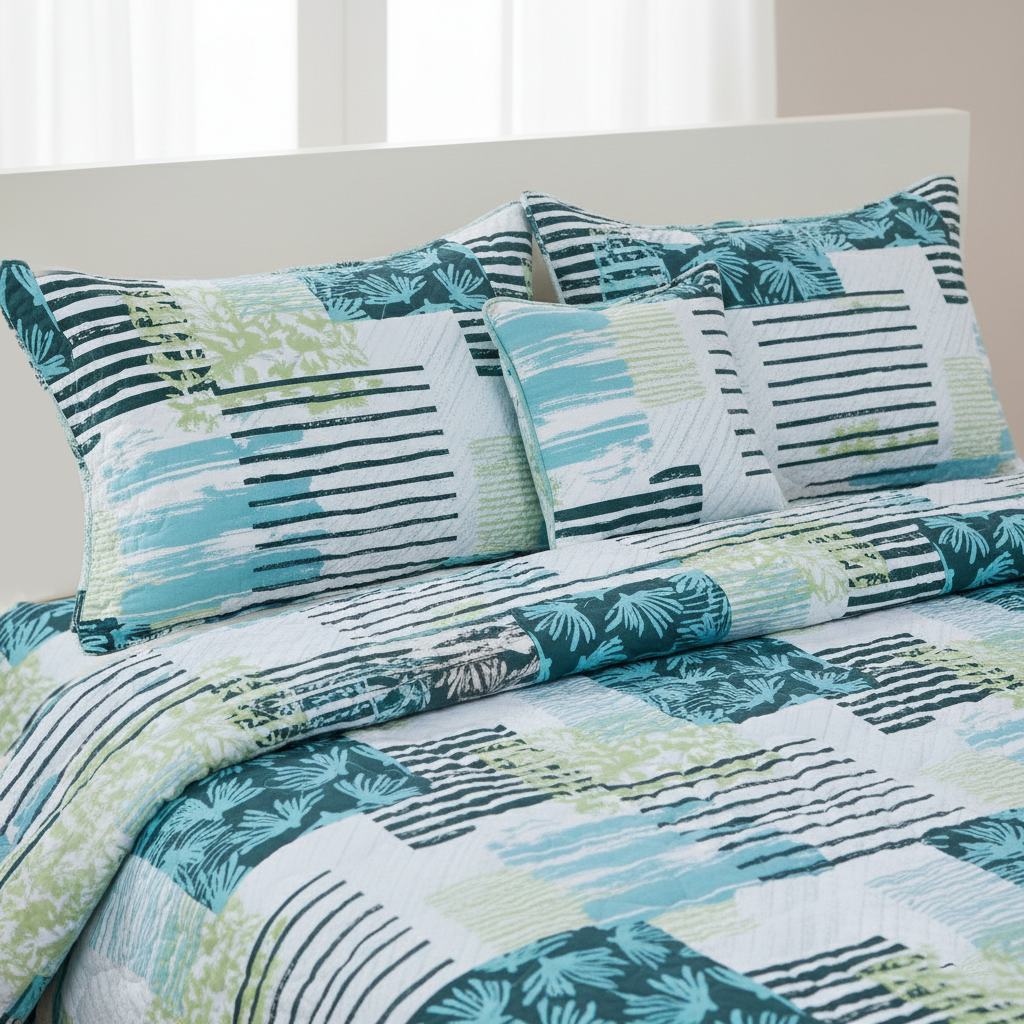 Comfora 5 Pcs Bed in a Bag-Wave
