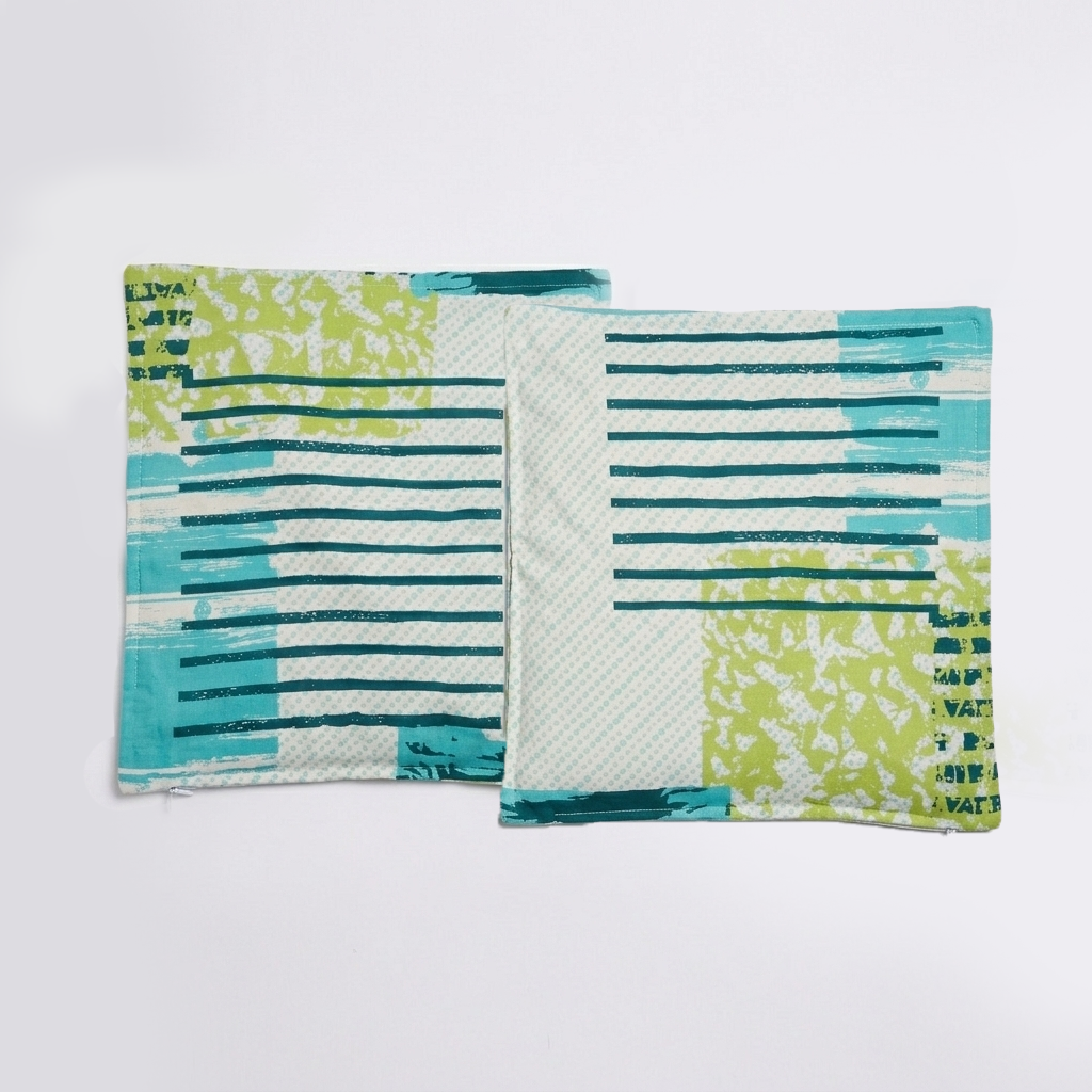 Pack of Printed Cushion Covers-Wave